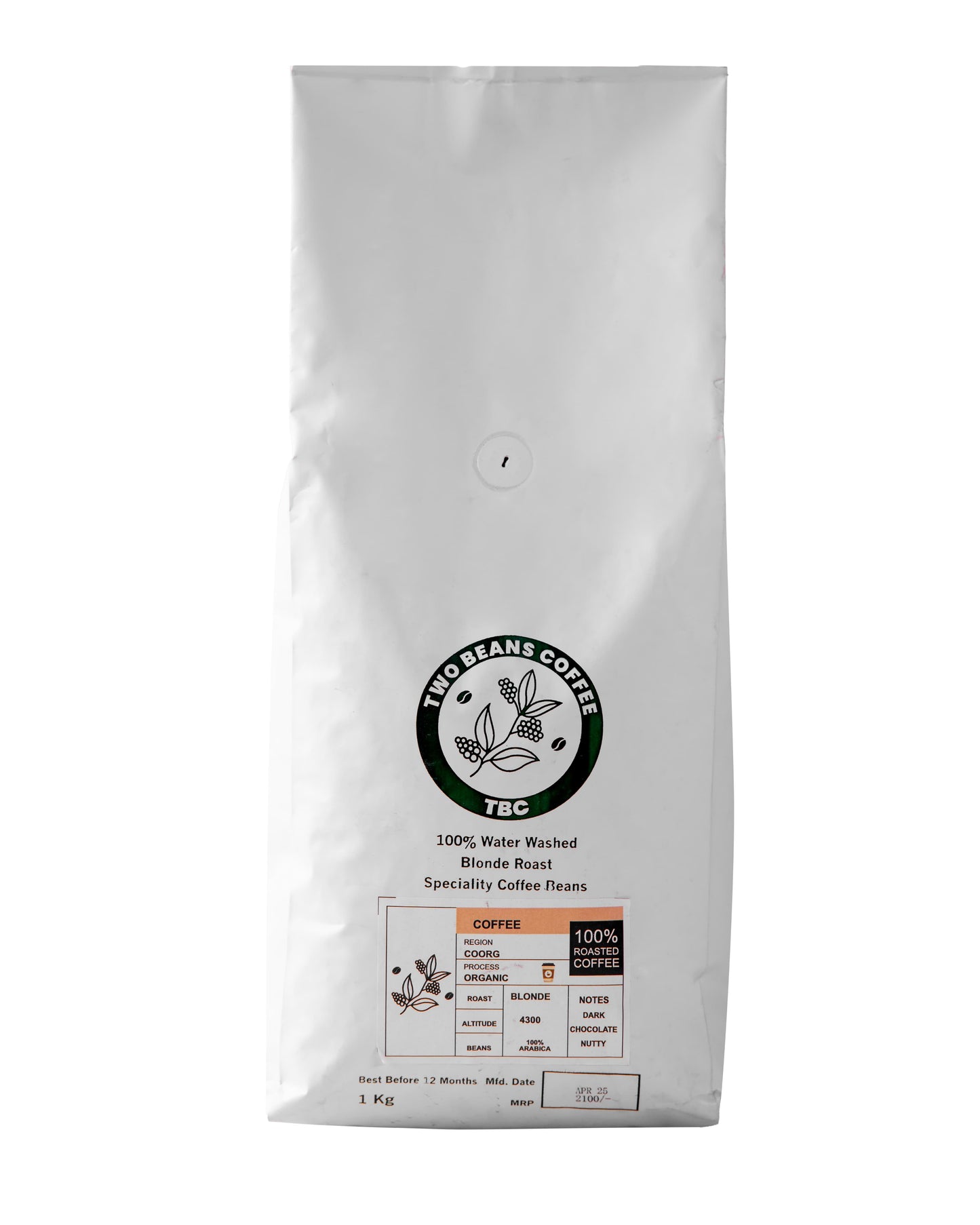 BARBARA NUTTY SINGLE ESTATE 100% ARABICA
